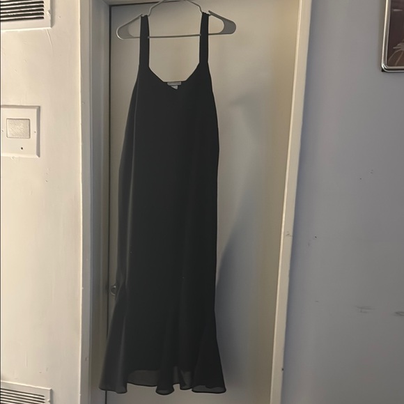 Catherines Black Sleeveless Slip Dress with a Jacket 18wp - Picture 1 of 4